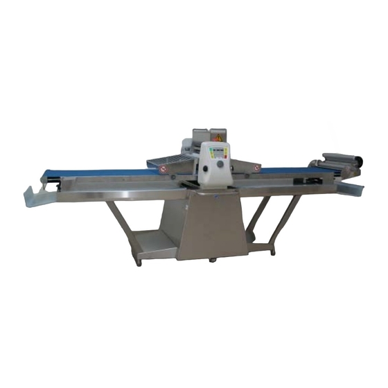 Manual dough sheeter - Rondomat - rondo - mechanical