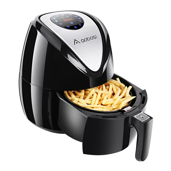 AOBOSI DIGITAL AIR FRYER USER MANUAL Pdf Download | ManualsLib