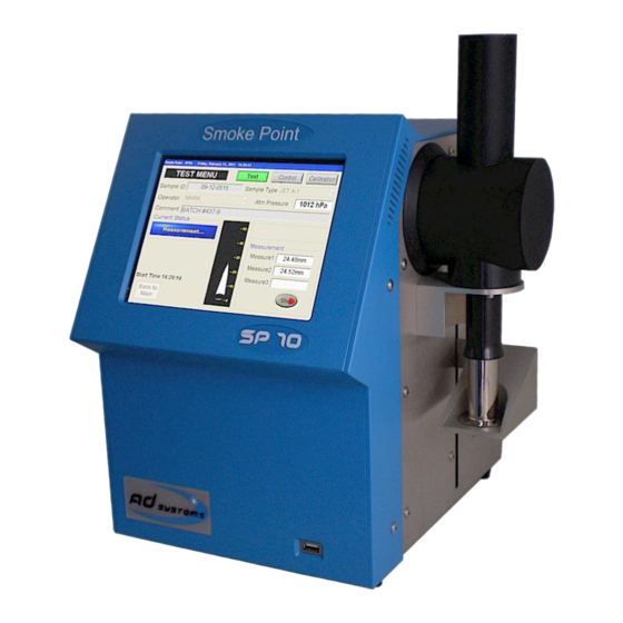 AD SYSTEMS SP 10 OPERATION MANUAL Pdf Download ManualsLib