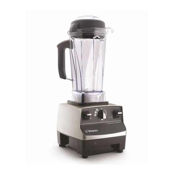 VITAMIX TOTAL NUTRITION CENTER IMPORTANT INSTRUCTIONS MANUAL Pdf