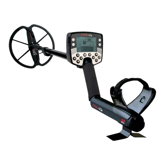 Minelab E-TRAC Manual