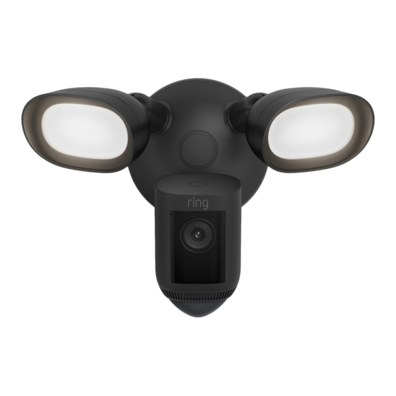 ring Floodlight Cam Wired Pro Quick Start Manual