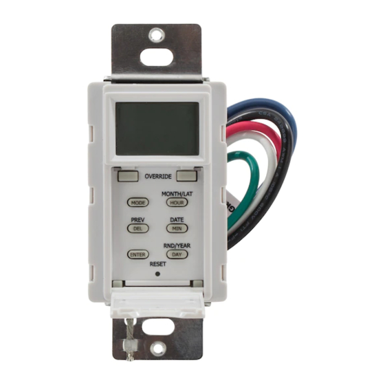NSi INDUSTRIES Tork RZ327 Programming Instructions