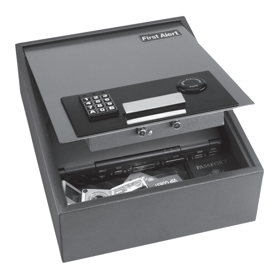 First Alert ANTI THEFT SAFE 2074EF Operations & Installation Manual