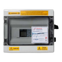 Aquatech Pressmain MG-LT Instructions Manual