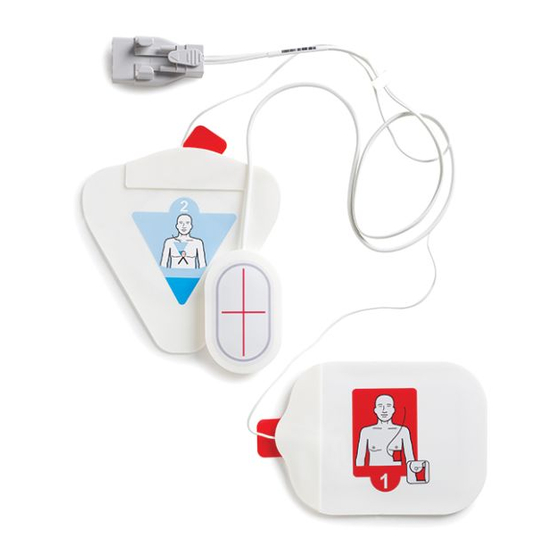 ZOLL OneStep CPR A/A Electrodes with Green Connector Instructions For Use