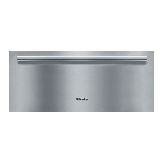 Miele ESW 48 Series Operating And Installation Instructions