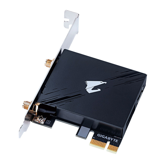 Gigabyte GC-WIFI7 Installation Manual