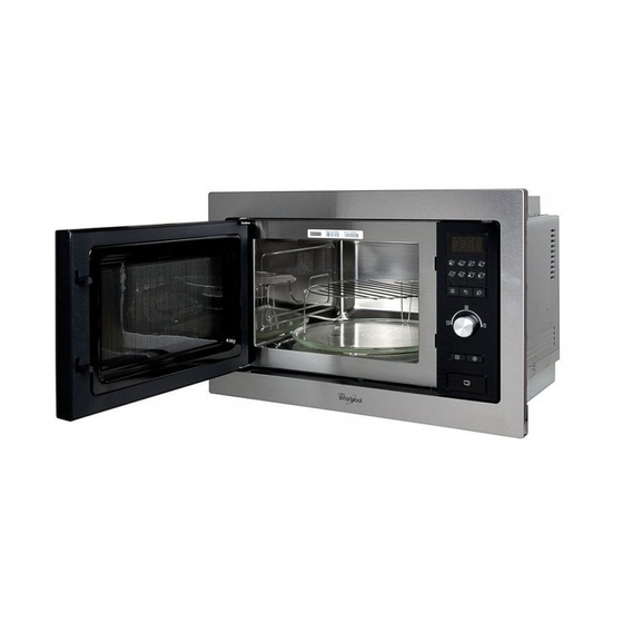 Whirlpool AMW 160 IX Instruction Manual