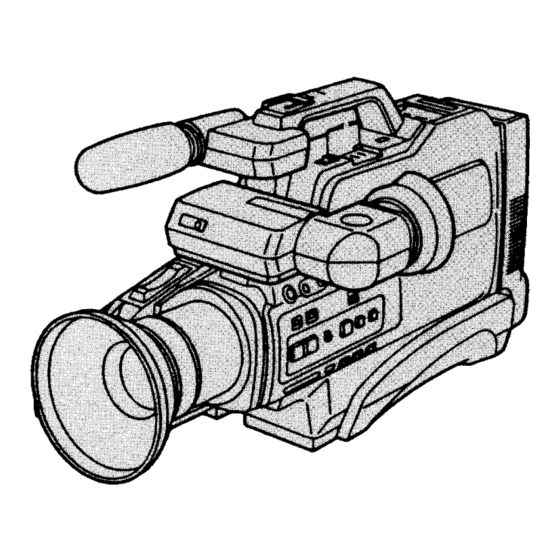 Panasonic NV-M3000 Service Manual