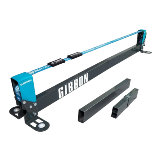 GIBBON Slackline SLACKRACK FITNESS EDITION User Manual