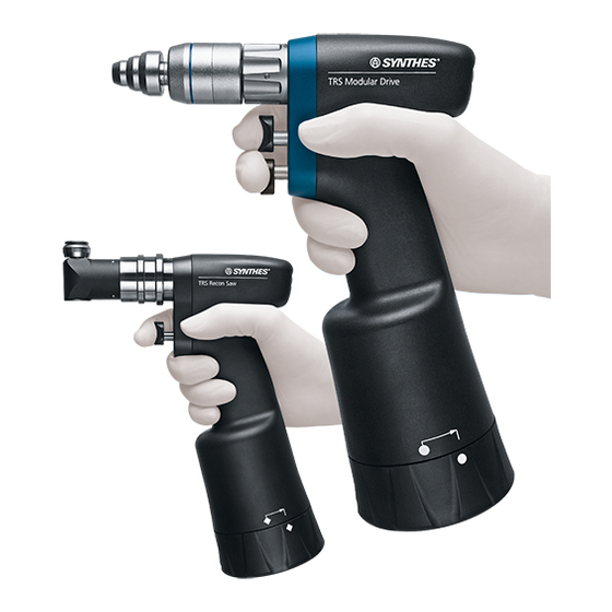 Synthes TRS Instructions For Use Manual