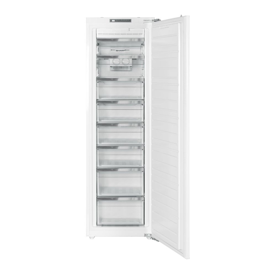 upright freezer sharp