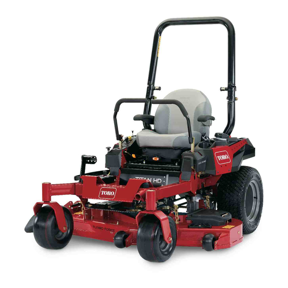 TORO TITAN HD 2000 SERIES OPERATOR'S MANUAL Pdf Download | ManualsLib