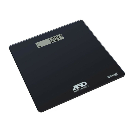 A&D Medical Wireless Connected Weight Scale (UC-352BLE)