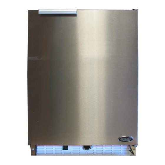 FISHER & PAYKEL DCS RF24R USE AND CARE AND INSTALLATION MANUAL Pdf