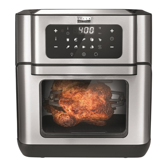 Bella air fryer instructions sale