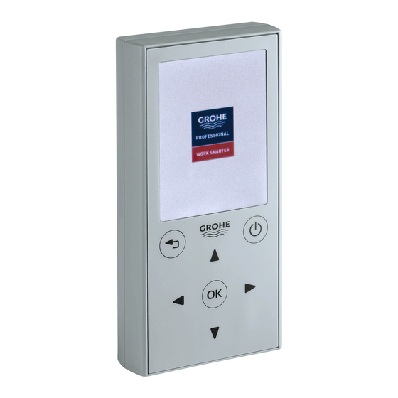 GROHE 36 407 OPERATING INSTRUCTIONS MANUAL Pdf Download ManualsLib