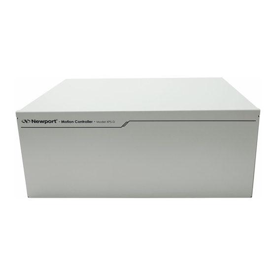 NEWPORT XPSD STARTUP MANUAL Pdf Download ManualsLib