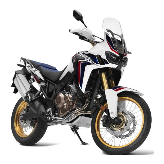 HONDA AFRICA TWIN CRF1000 2017 OWNER'S MANUAL Pdf Download | ManualsLib