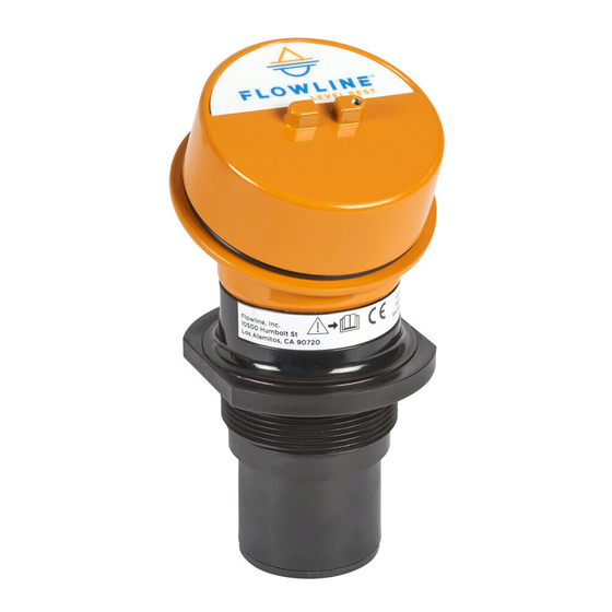 FlowLine EchoTouch US01 Series Quick Start Manual