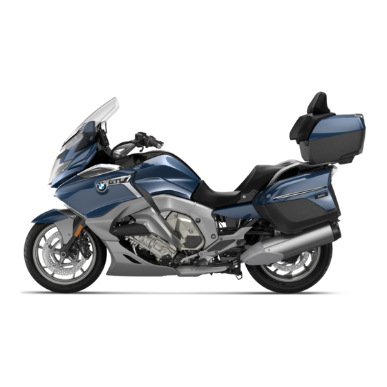 BMW Motorrad K 1600GTL Touring Motorcycle Manuals