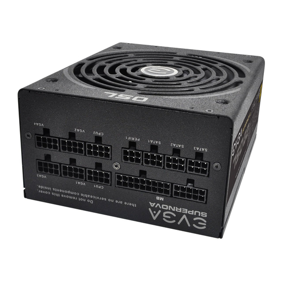 EVGA SuperNOVA 750G2 Manuals