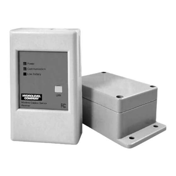 Hydrolevel Company OS-200 Manuals