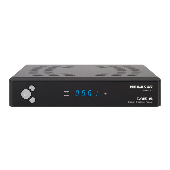 Megasat HD 601 V3 User Manual