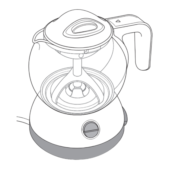 TEFAL BJ110011 Electric Tea Maker Manuals