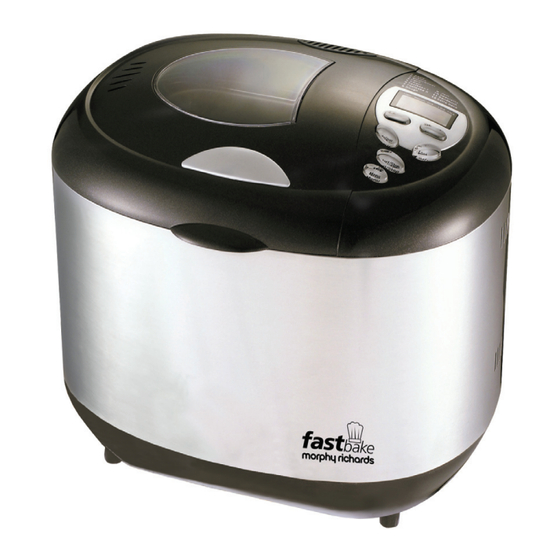 Morphy Richards BM48268 MUK Instructions Manual