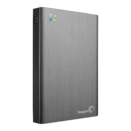 Seagate Wireless Plus User Manual