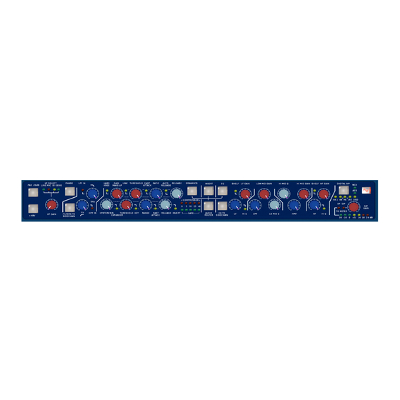 Neve 8801 User Manual