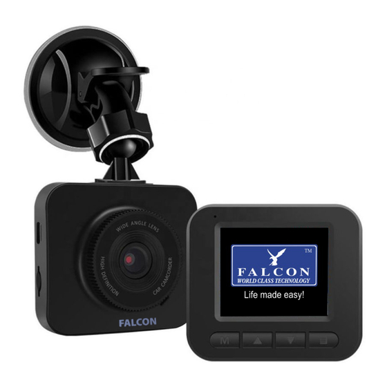 Falcon 1080p Hd Car Dash Cam User Manual Pdf Download Manualslib