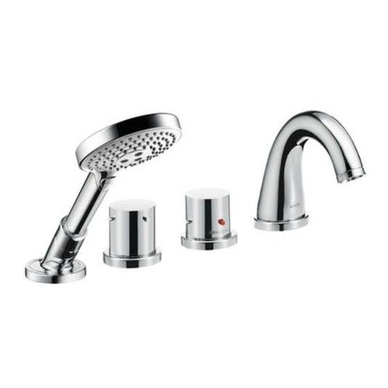 HANSGROHE AXOR STARCK SERIES INSTRUCTIONS FOR USE ASSEMBLY INSTRUCTIONS