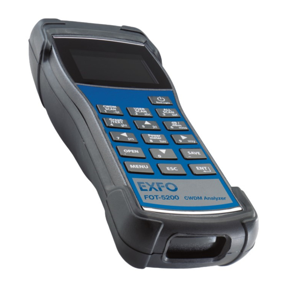 EXFO FOT-5200 User Manual