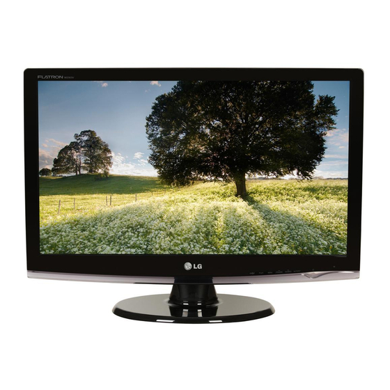 LG W2353V-PF -  - 23" LCD Monitor User Manual