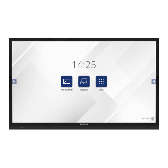 i3 i3TOUCH Premium User Manual