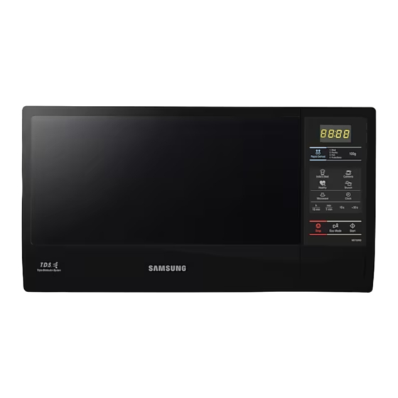 Samsung ME732KD Owner's Instructions & Cooking Manual