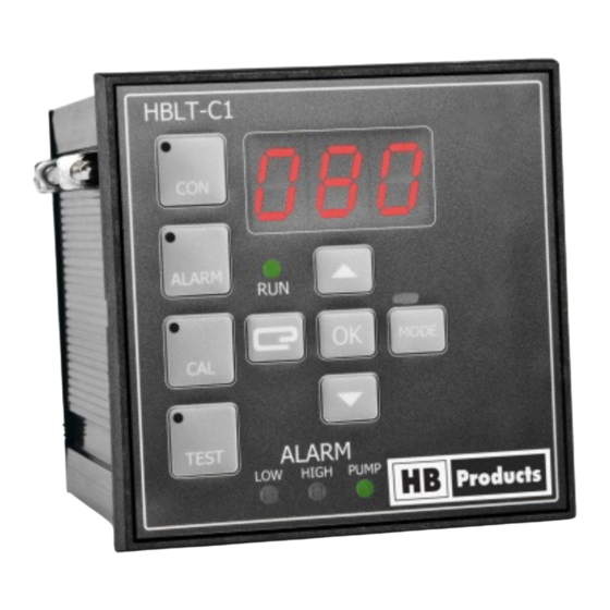 HB Products HBLT-C1 Quick Manual