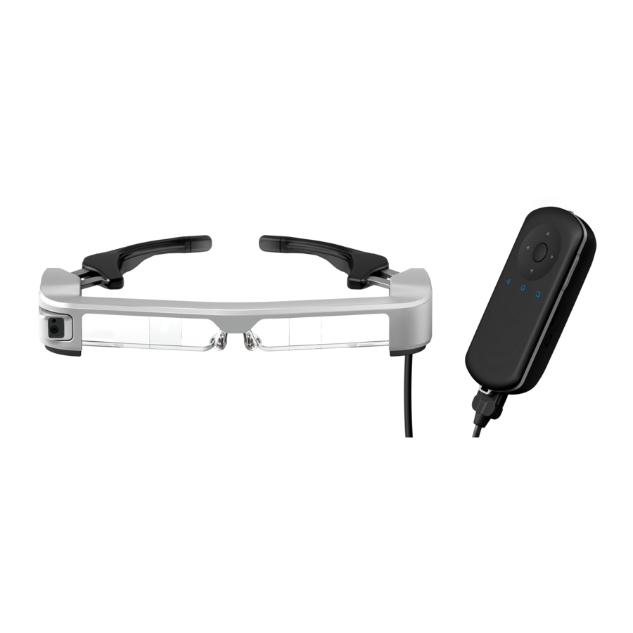 Epson Moverio BT-350 - Smart Glasses for Hands-Free Visual Manual