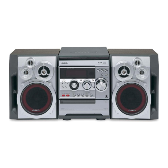 Aiwa NSX-D70 Operating Instructions Manual
