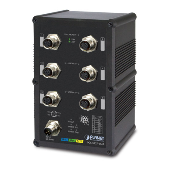 Planet IGS-5227 Series User Manual