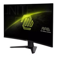 MSI MAG 32C6X User Manual