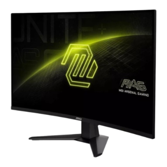 MSI MAG 32C6 User Manual