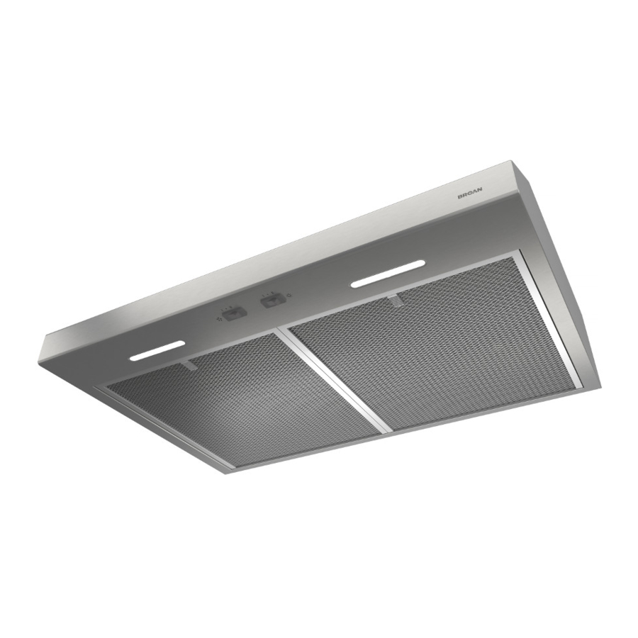 Broan BCDF1 / BCSEK1 Series, BCSEK130SS, BCSEK130BL, BCDF130BLS Manual