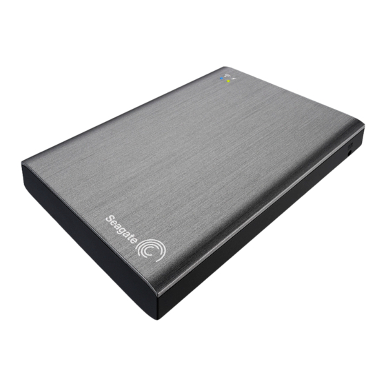 Seagate Wireless Plus Datasheet