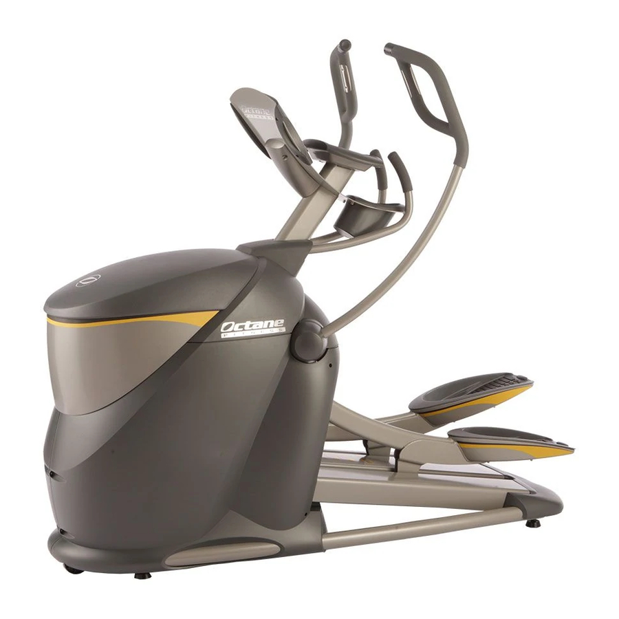 Octane Fitness PRO4700 Assembly Instructions