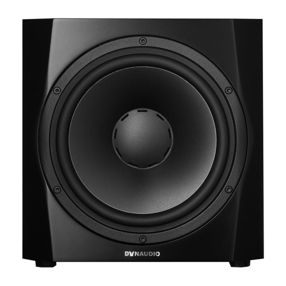 Dynaudio 9S Manuals