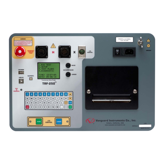 Vanguard Instruments TRF-250 User Manual
